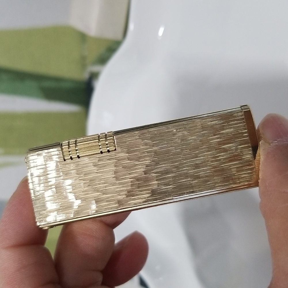 Vintage Refillable Butane Gold Tone Kingstar Lighter Made In Korea LAST ONE - Picture 7 of 15